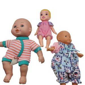 Disney walmart simba doll lot of 3 soft body hard body little